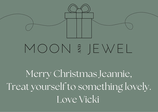 Moon and Jewel gift card