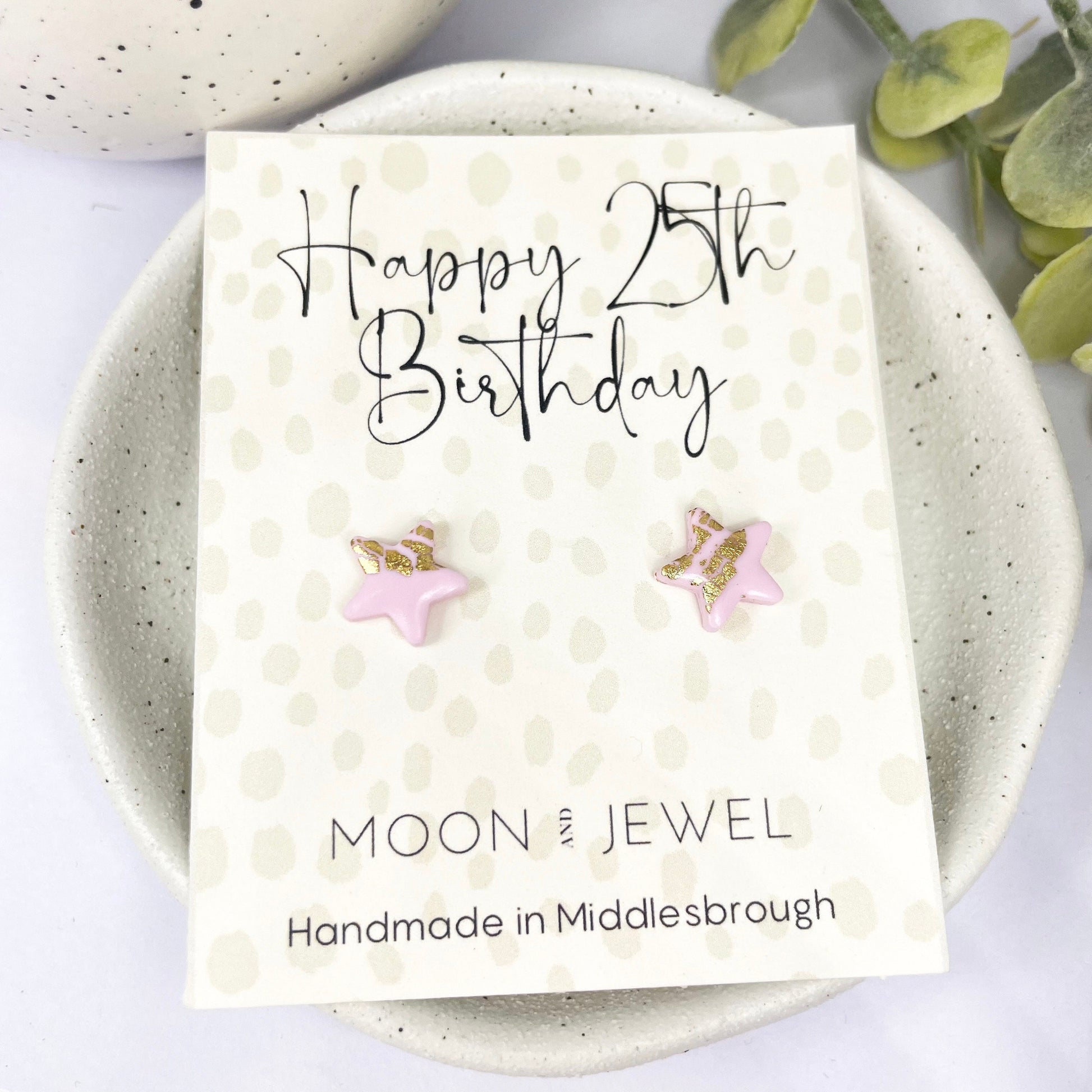 25th birthday gift for her, 25th birthday earrings, 25th birthday gift for sister, 25th birthday gift best friend, daughter 25th birthday