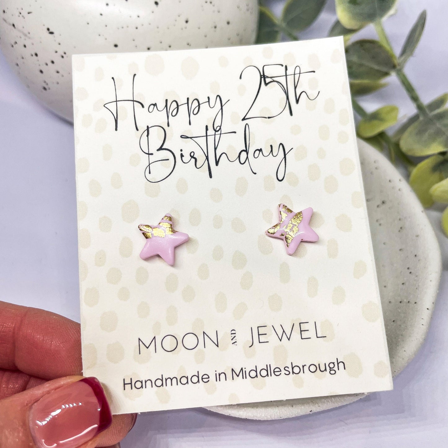 25th birthday gift for her, 25th birthday earrings, 25th birthday gift for sister, 25th birthday gift best friend, daughter 25th birthday