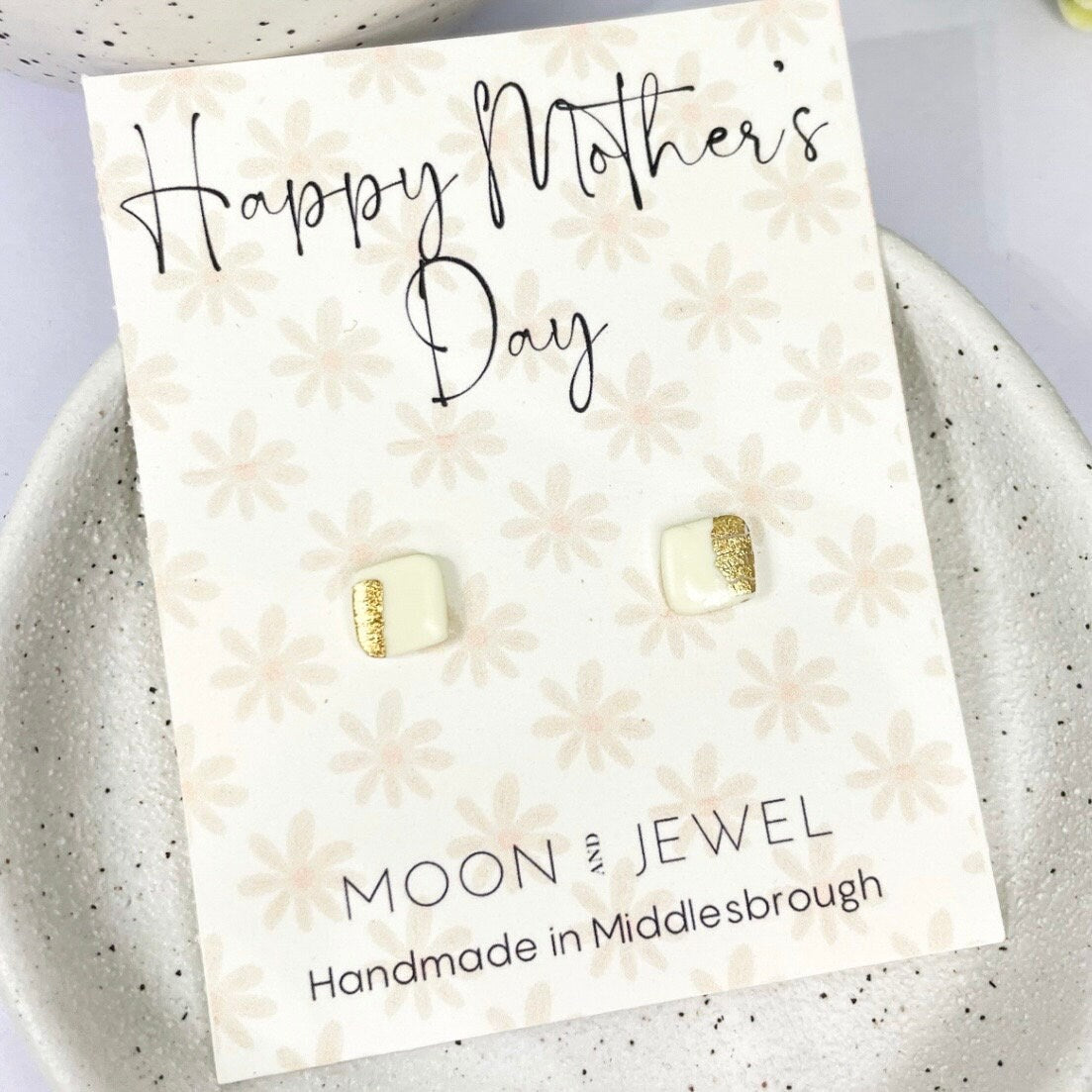 Happy Mother’s Day earring gift, mum gift, gift for Mother’s Day, Mother’s Day gift ideas, Mother’s Day jewellery gift